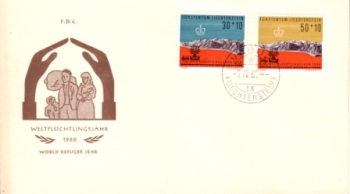 FL FDC 0389 / 0390 ● - 1960